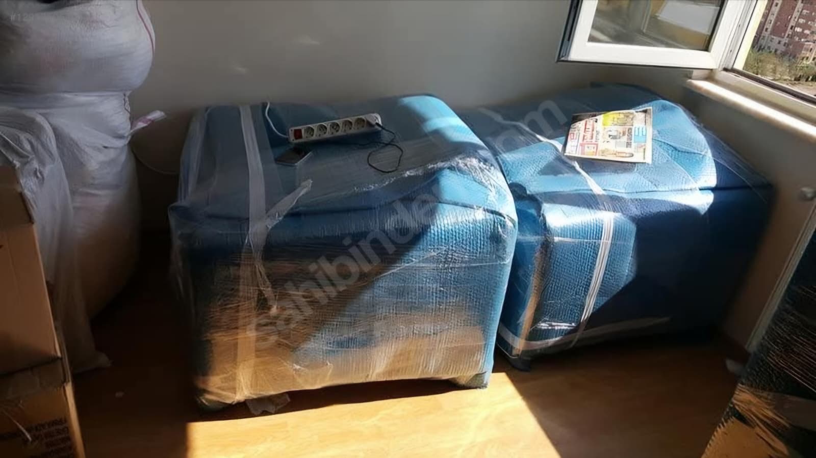 Depolama alanı koridor görünümü